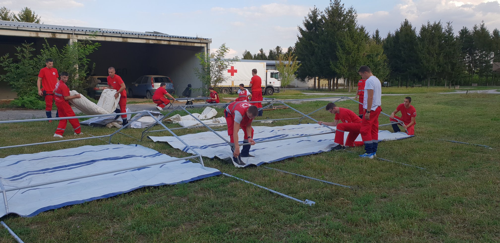Тренинг за чланове јединице за деловање у несрећама