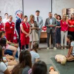 Посета деци у Одмаралишту Црвеног крста на Вршачком брегу